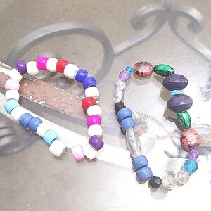 2 vintage bracelets made by me :)